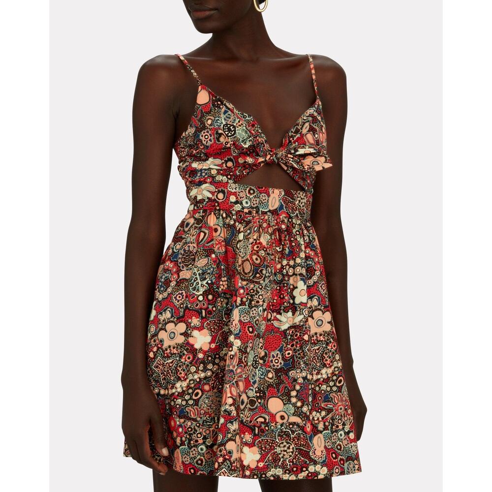 A.L.C. Women's Dani Floral Cotton‎ Mini Dress Size 0